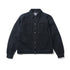 Grid Denim Jacket - Overdye Black