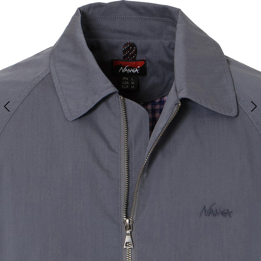 Hinoc Ripstop Zip Blouson - G.Navy