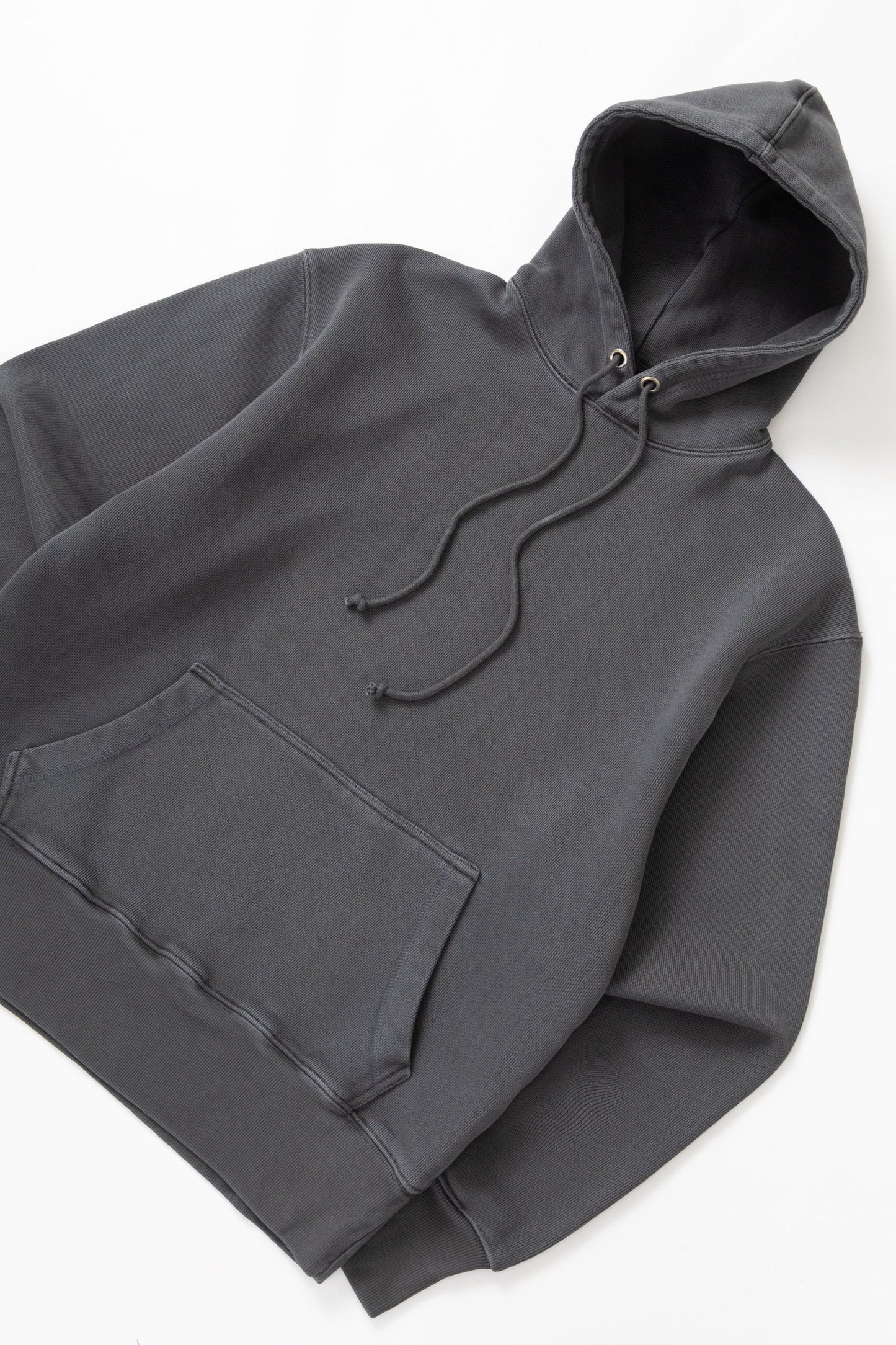Loopback Hoodie - Washed Black