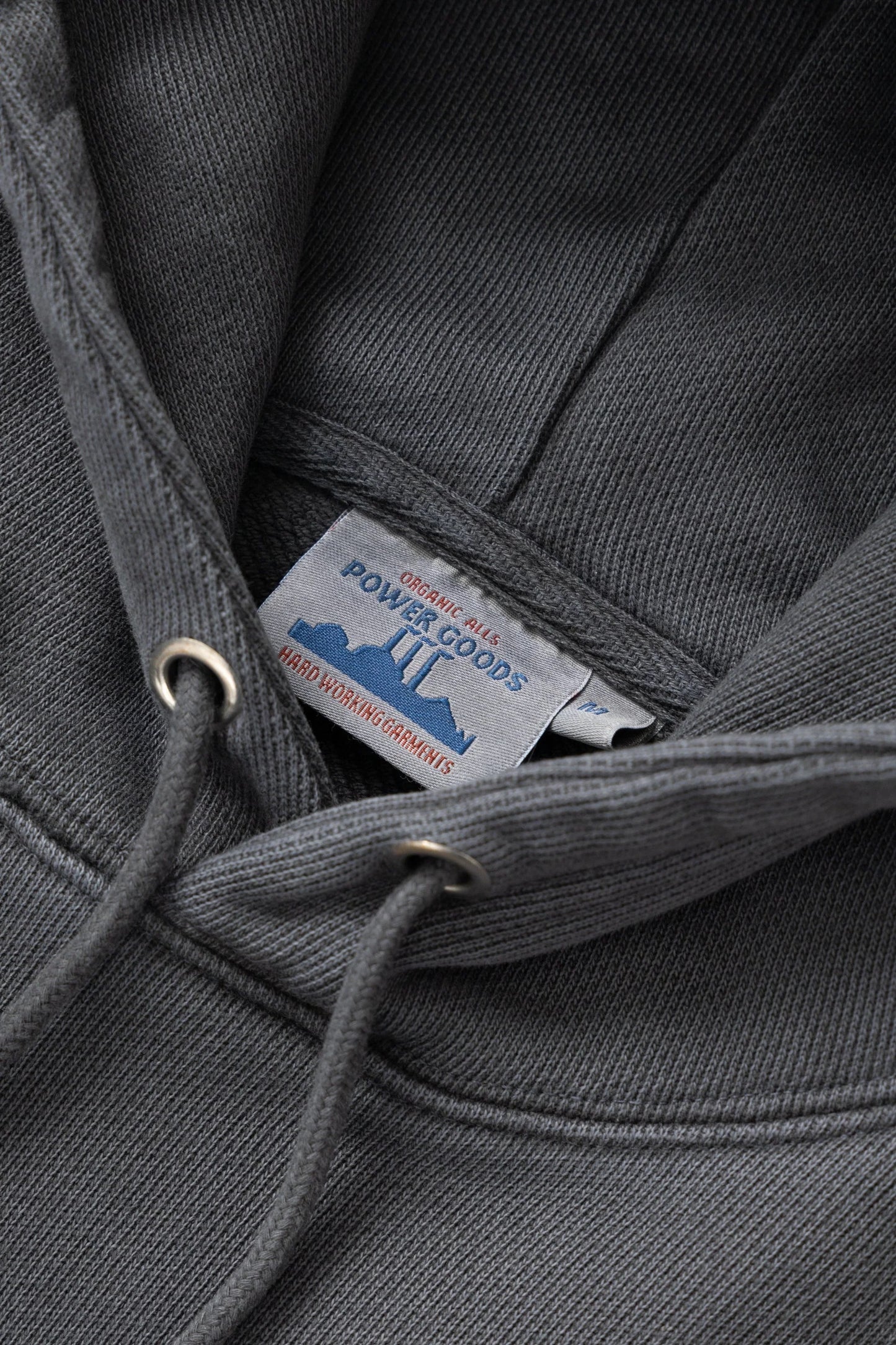 Loopback Hoodie - Washed Black
