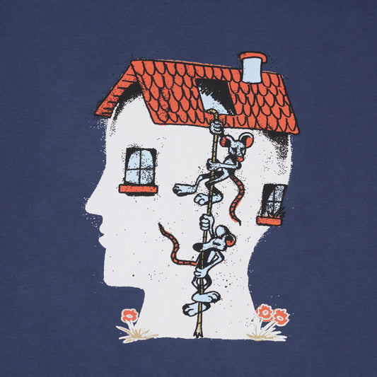 House Mouse Tee - Blue