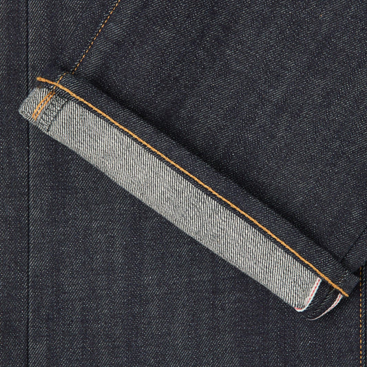 ED-47 Regular Straight Jeans, Red Selvage 14oz - Blue Unwashed