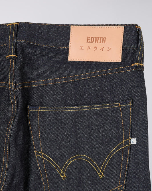 ED-47 Regular Straight Jeans, Red Selvage 14oz - Blue Unwashed