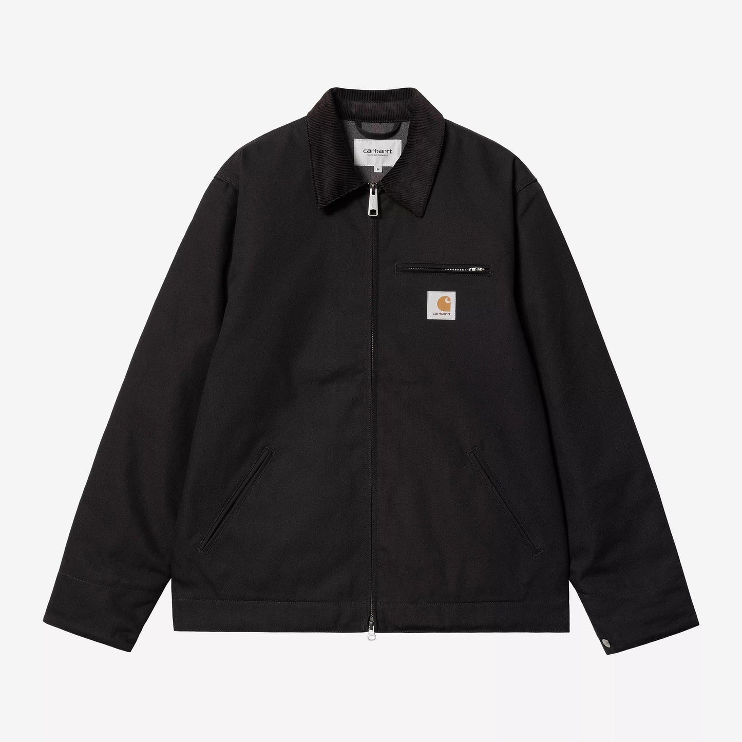 Detroit Jacket (Winter) - Black / Black, Rigid
