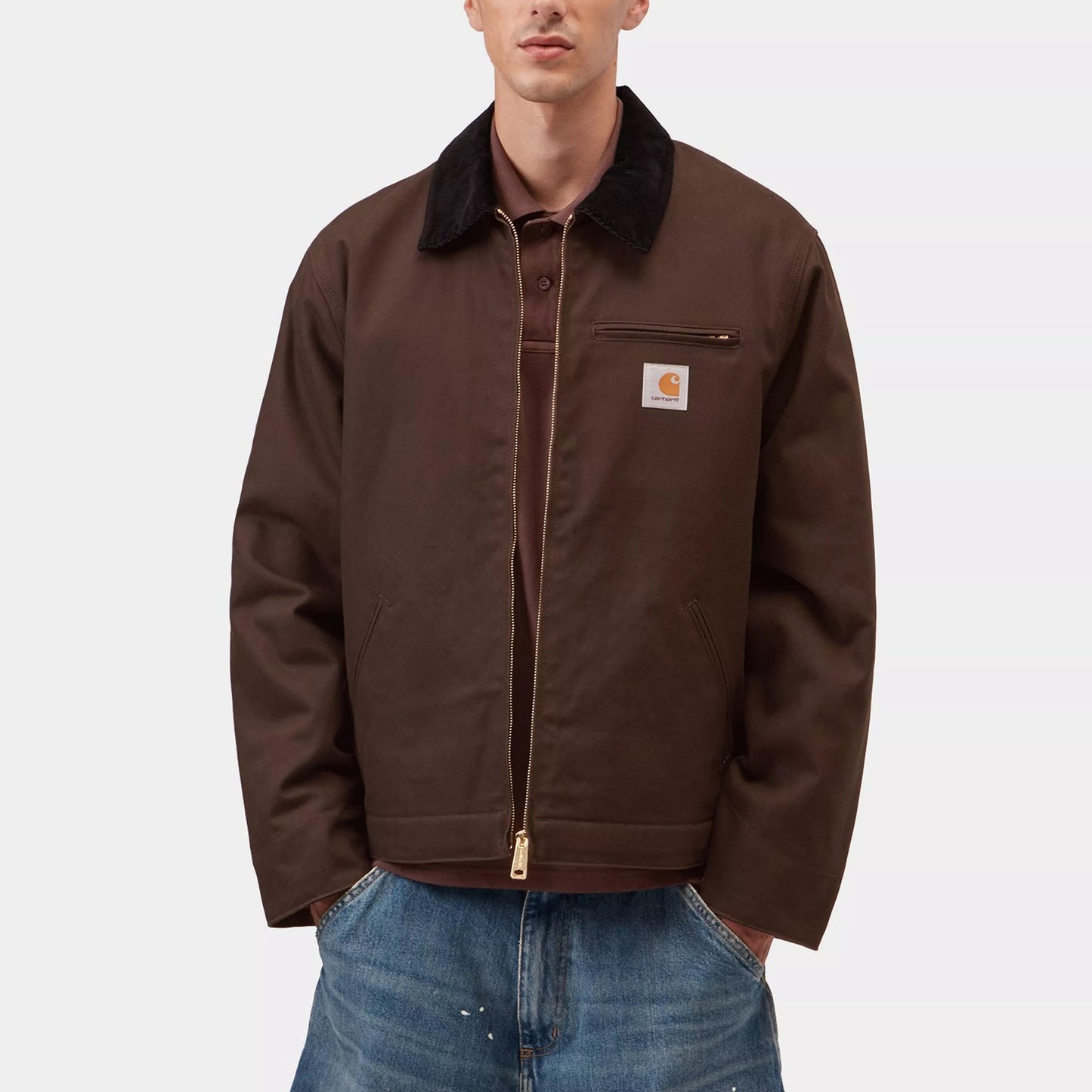 Detroit Jacket (Winter) - Tobacco / Black (Rigid)