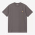S/S American Script T-Shirt - Porphyry
