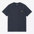 S/S American Script T-Shirt - Deep Night