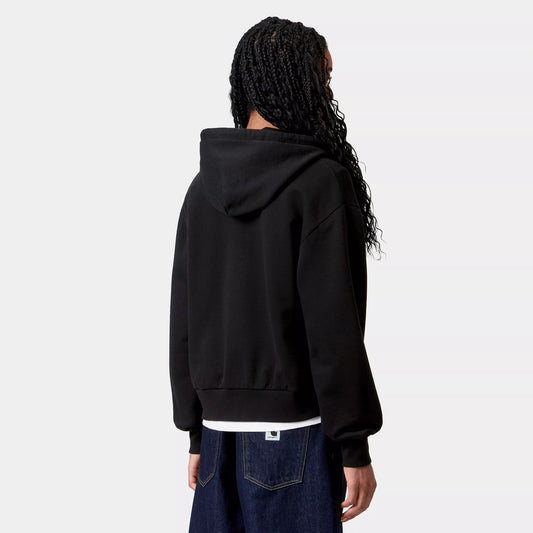 W’ Hooded Casey Jacket - Black / Silver