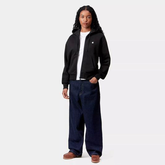 W’ Hooded Casey Jacket - Black / Silver