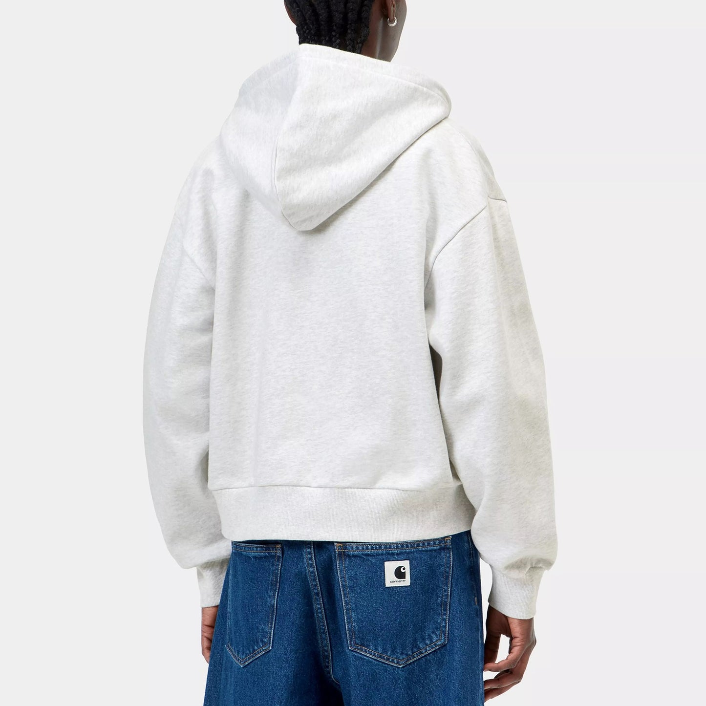 Women's Casey Hooded Jacket - Ash Heather / Silver