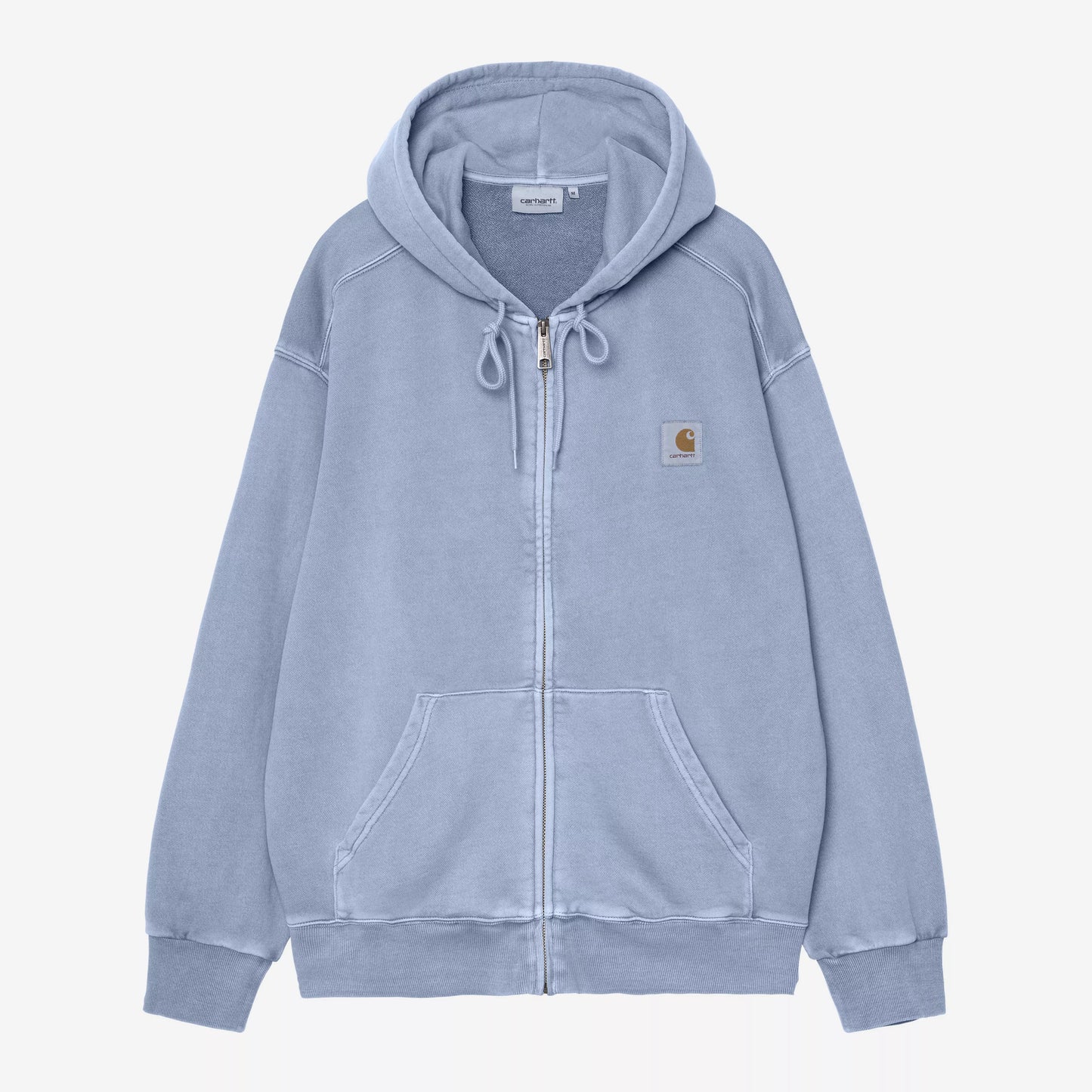 Hooded Nelson Jacket - Gentle Blue (Garment Dyed)