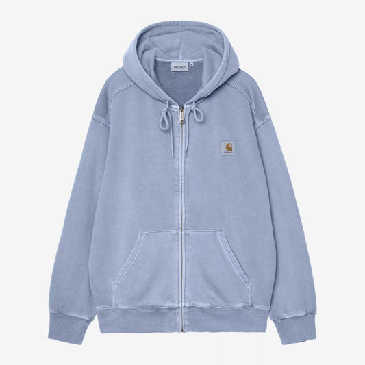 Hooded Nelson Jacket - Gentle Blue (Garment Dyed)