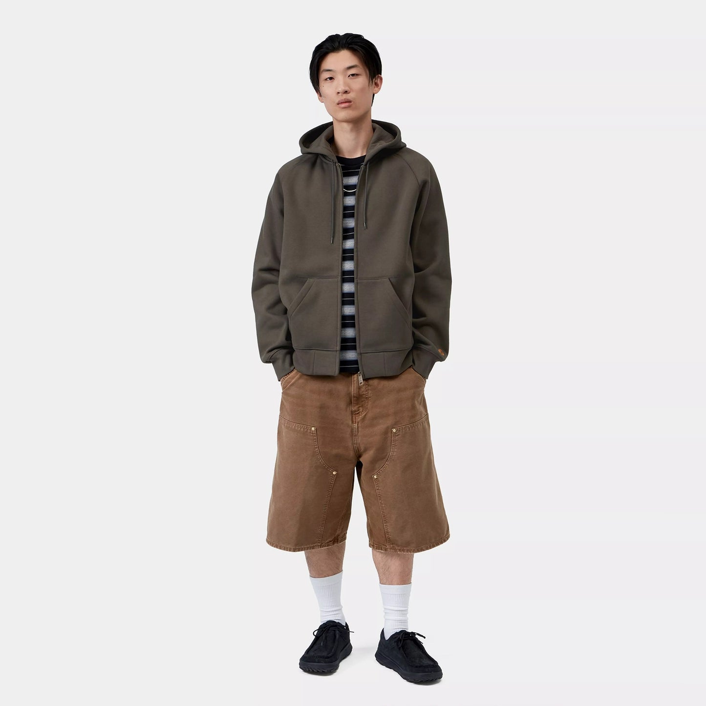 Hooded Chase Jacket - Shungite