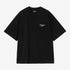 S/S Signature Script T-Shirt - Black / White
