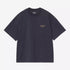 S/S Signature Script T-Shirt - Dark Navy / WIP Dusty H