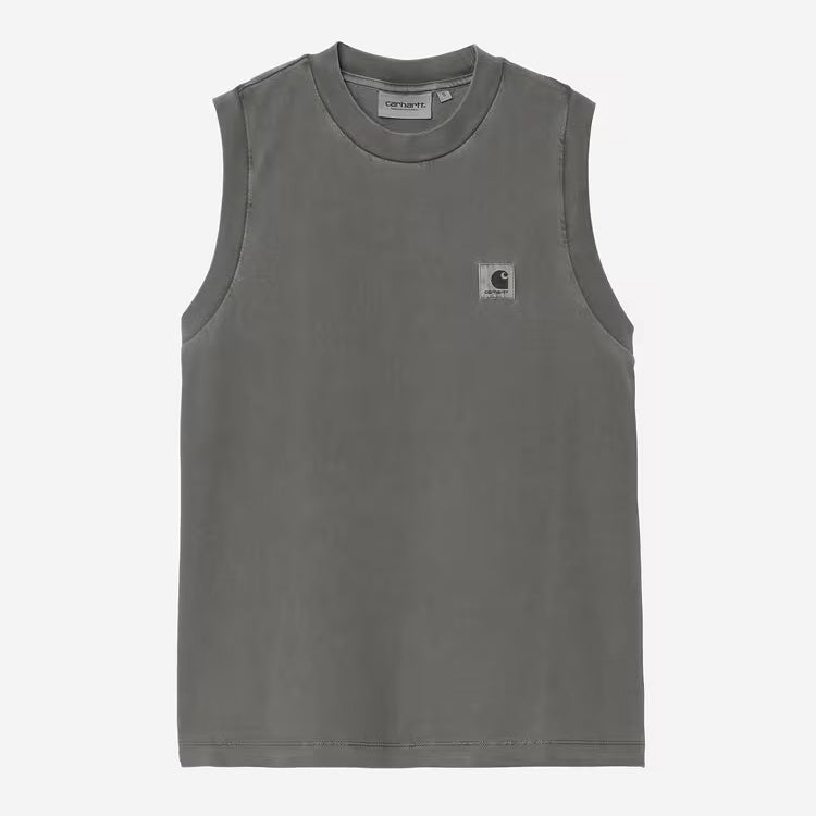 W' Nelson A-Shirt Black garment dyed