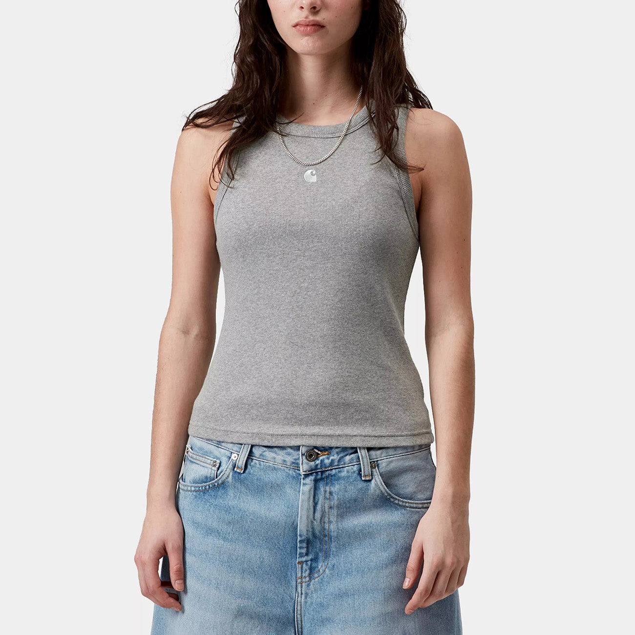 W' Philips A-Shirt - Grey Heather