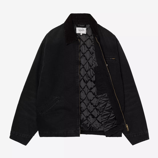 OG Detroit Jacket - Black/Black stone canvas