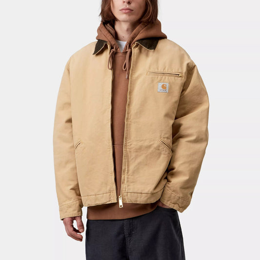 OG Detroit Jacket - WIP Dusty H / Tobacco stone canvas