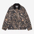 OG Detroit Jacket - Camo Feather Tree, Black / Black heavy stone wash