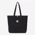 Bayfield Tote - Black (Stone Canvas)