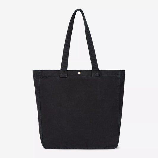 Bayfield Tote - Black (Stone Canvas)