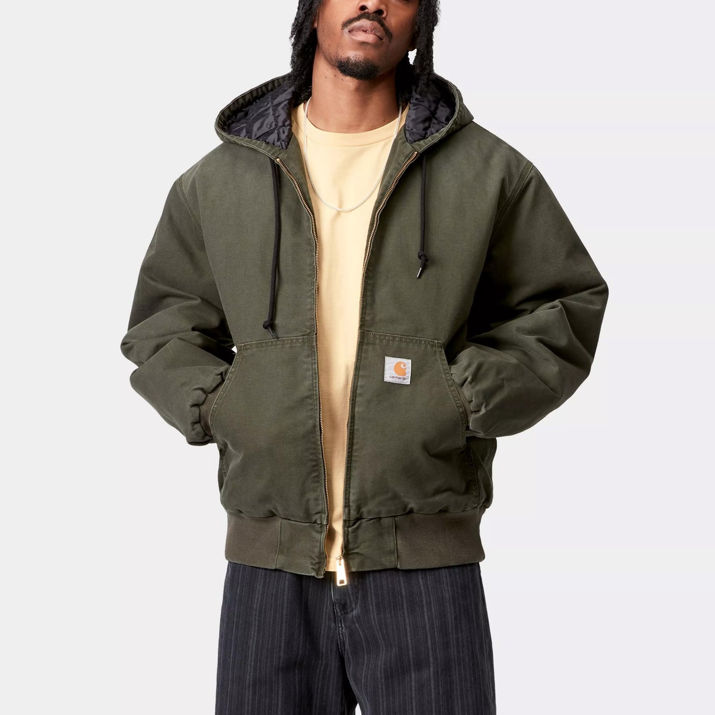 OG Active Jacket - Olive (Stone Canvas)