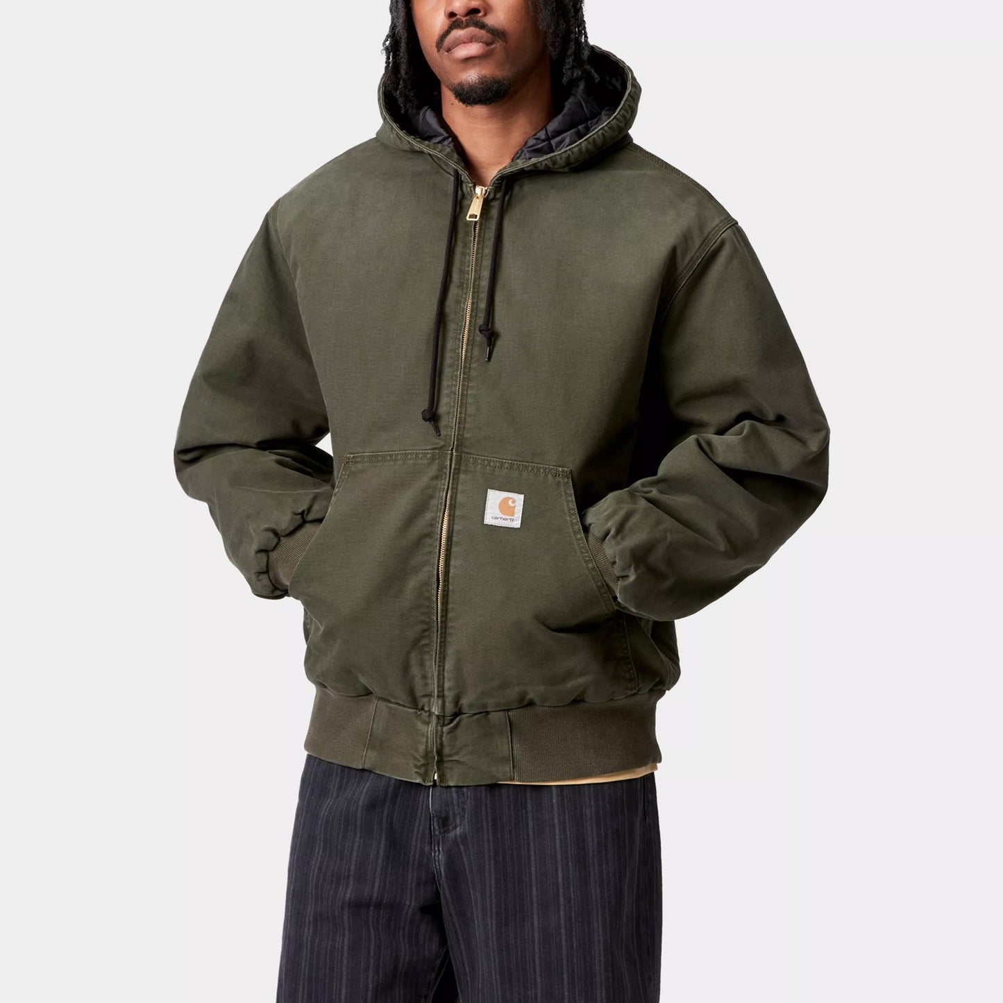 OG Active Jacket - Olive (Stone Canvas)