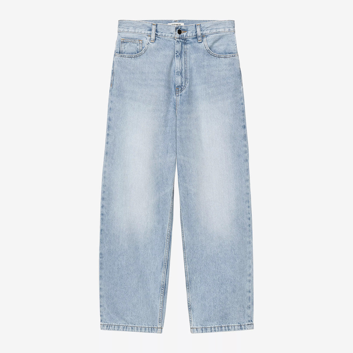 W' Brandon Pant - Blue, Heavy Worn Bleached