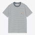S/S Ezra Pocket T-Shirt, Ezra Stripe - Cozy Blue / Wax