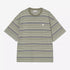 S/S Zane T-Shirt - Zane Stripe, Dollar Green