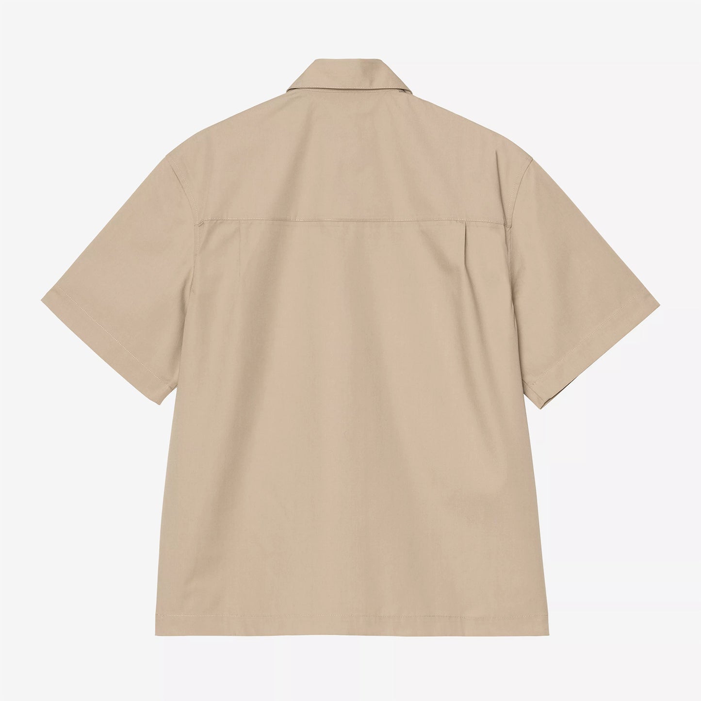 S/S Postal Zip Shirt - Iroko / Black
