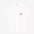 S/S Longhand Pocket T-Shirt - White / Black