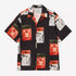 S/S Sean Hamilton Shirt, Sean Hamilton Print - Black