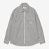 Mercer Shirt Jac, Mercer Stripe - Graphite / Stone Washed