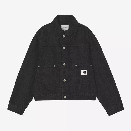 W' Belmar Jacket, Snake Camo - Black (Heavy Stone Wash)