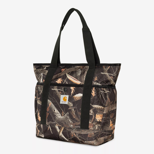 Clapton Tote Bag - Camo Feather Tree / Black