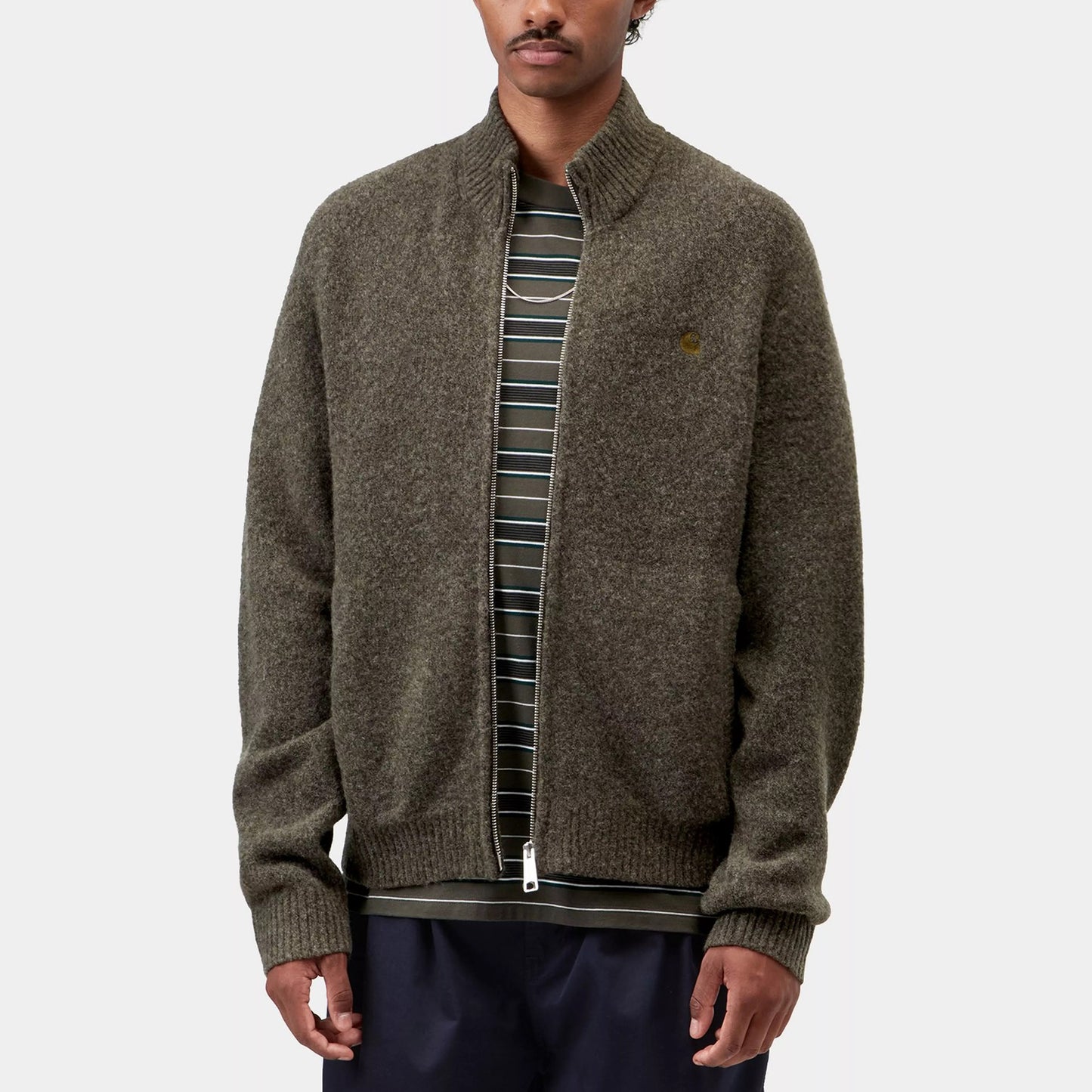 Curtis Sweater Jacket - Tangled Shungite