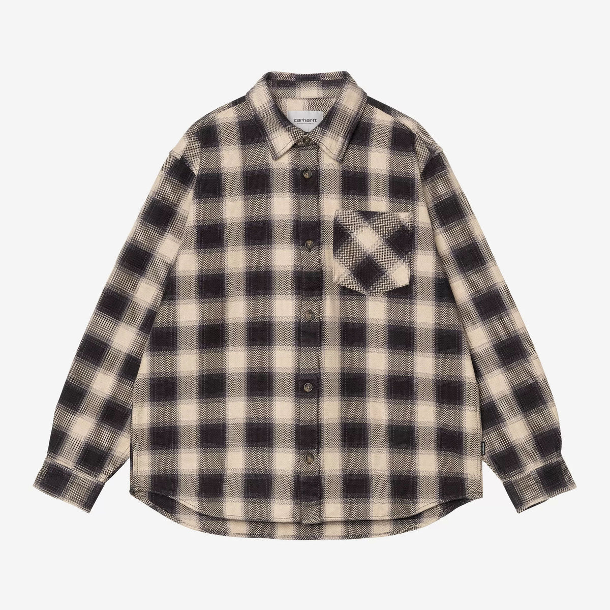 L/S Dayne Shirt - Dayne Check, Shady Purple