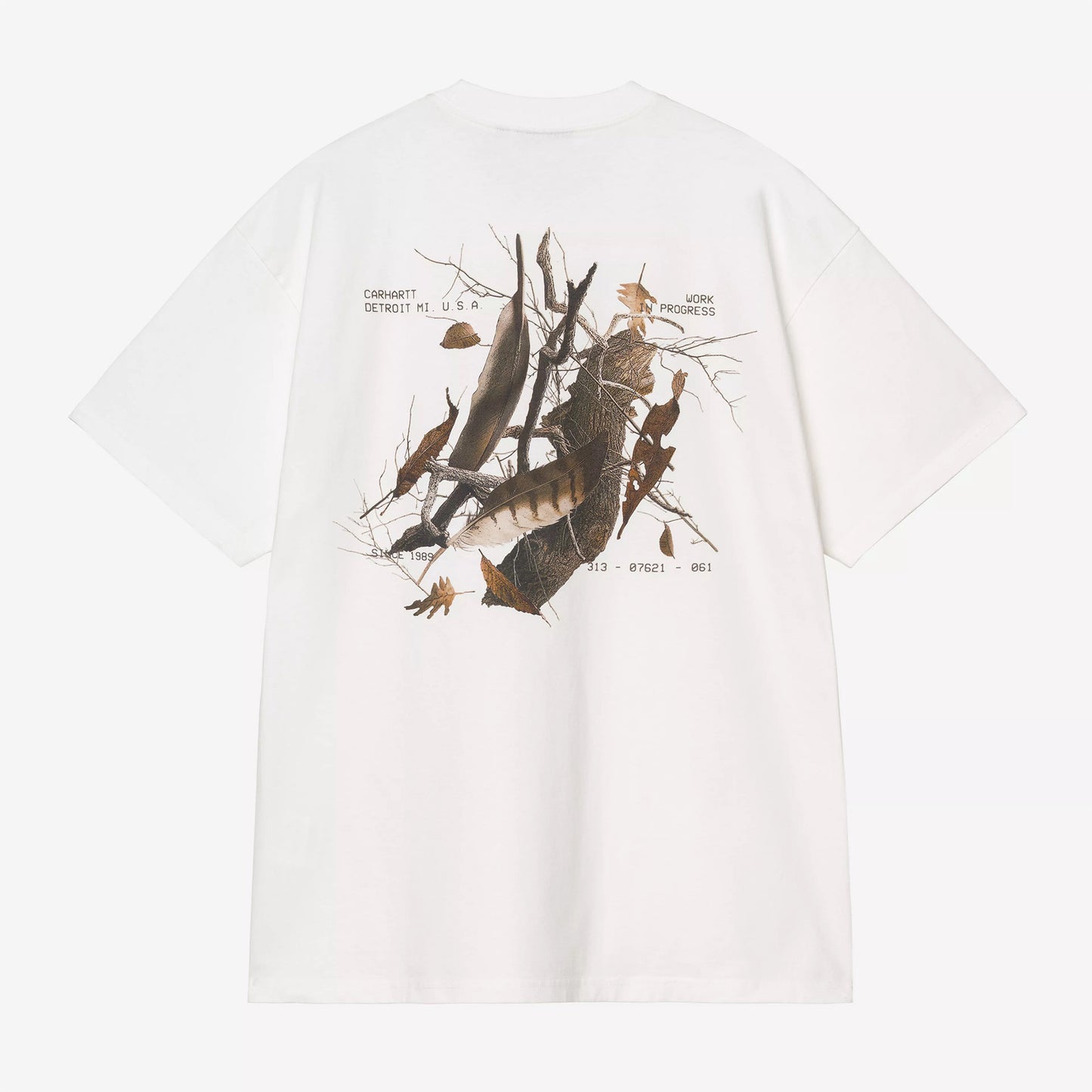 S/S Feather Progress T-Shirt - White