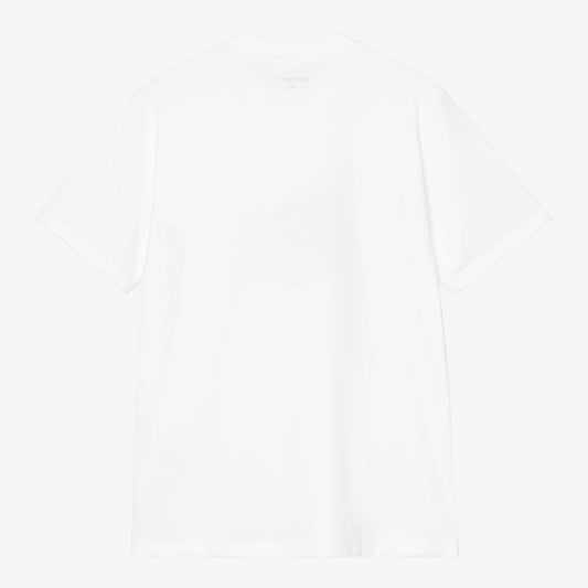 S/S Slingshot T-Shirt - White (Heavy Enzyme Wash)