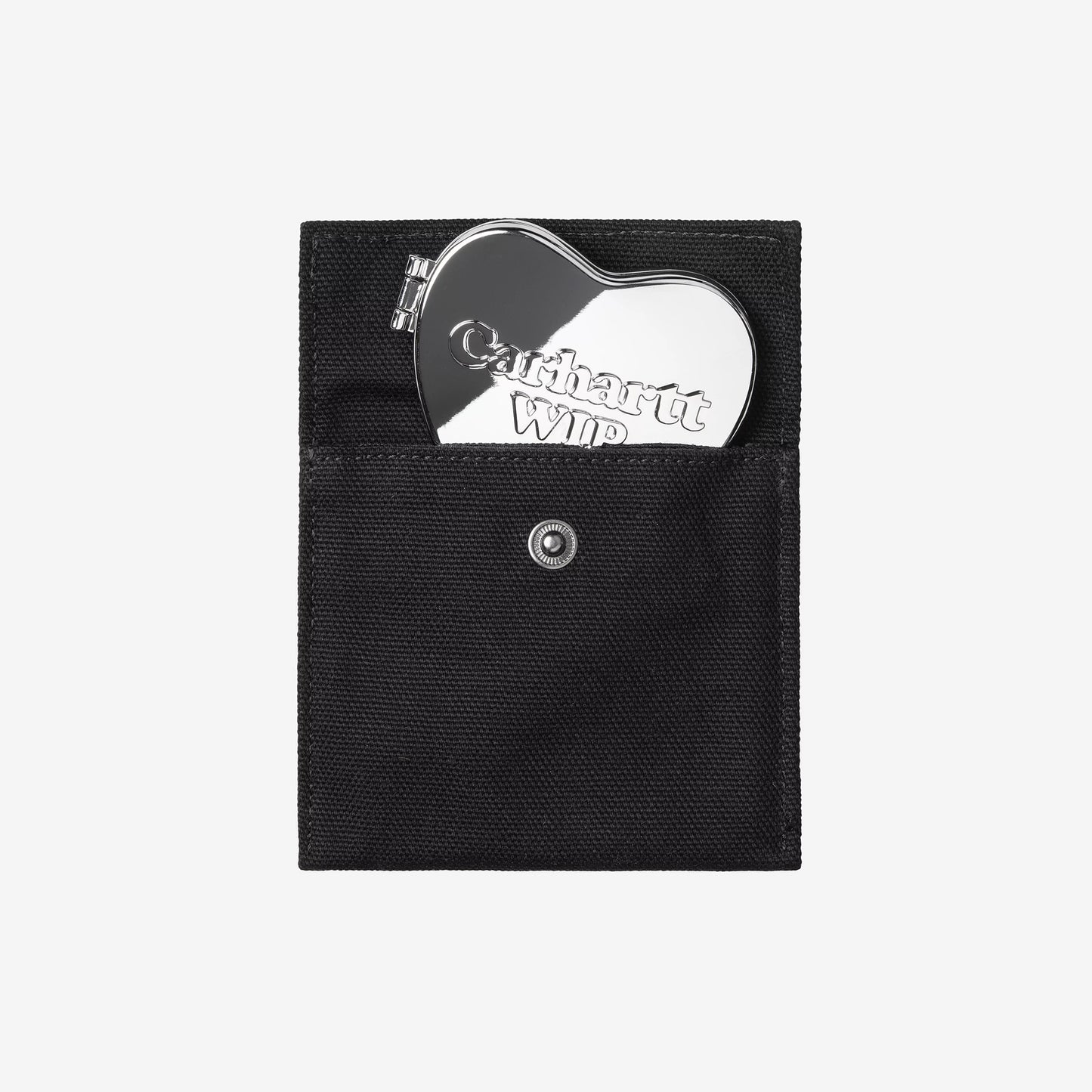 Heart Pocket Mirror - Silver