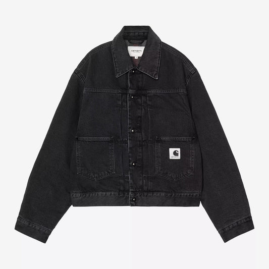 Women's Belmar Jacket - Black stone washed