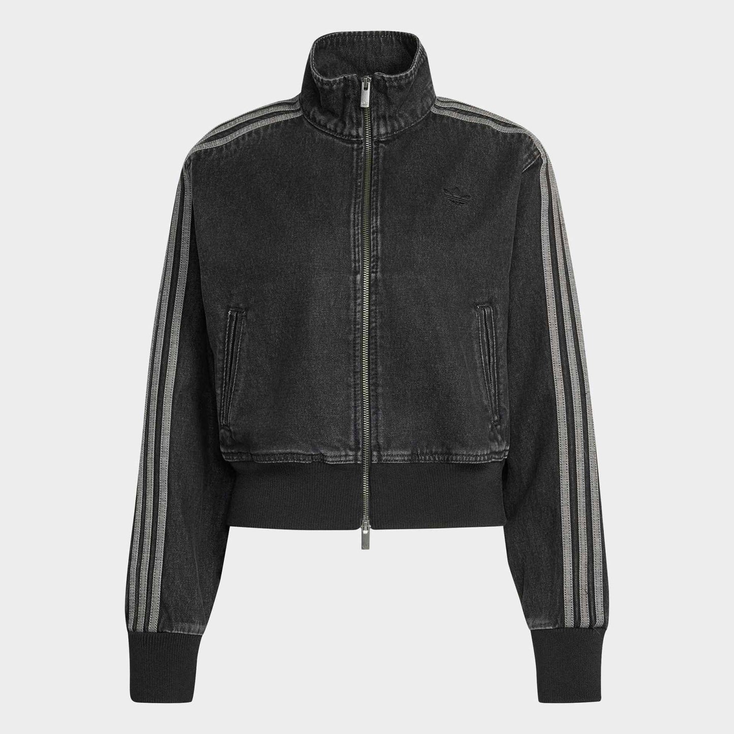 Women's Firebird Denim Track Top - True Black