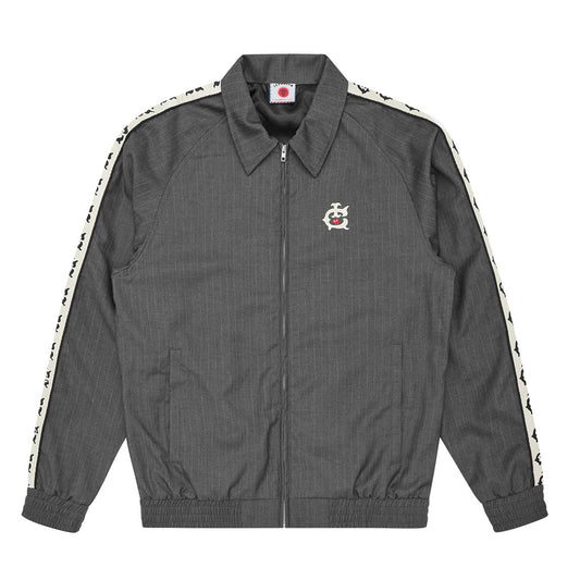 Team IC Pinstripe Track Jacket - Grey