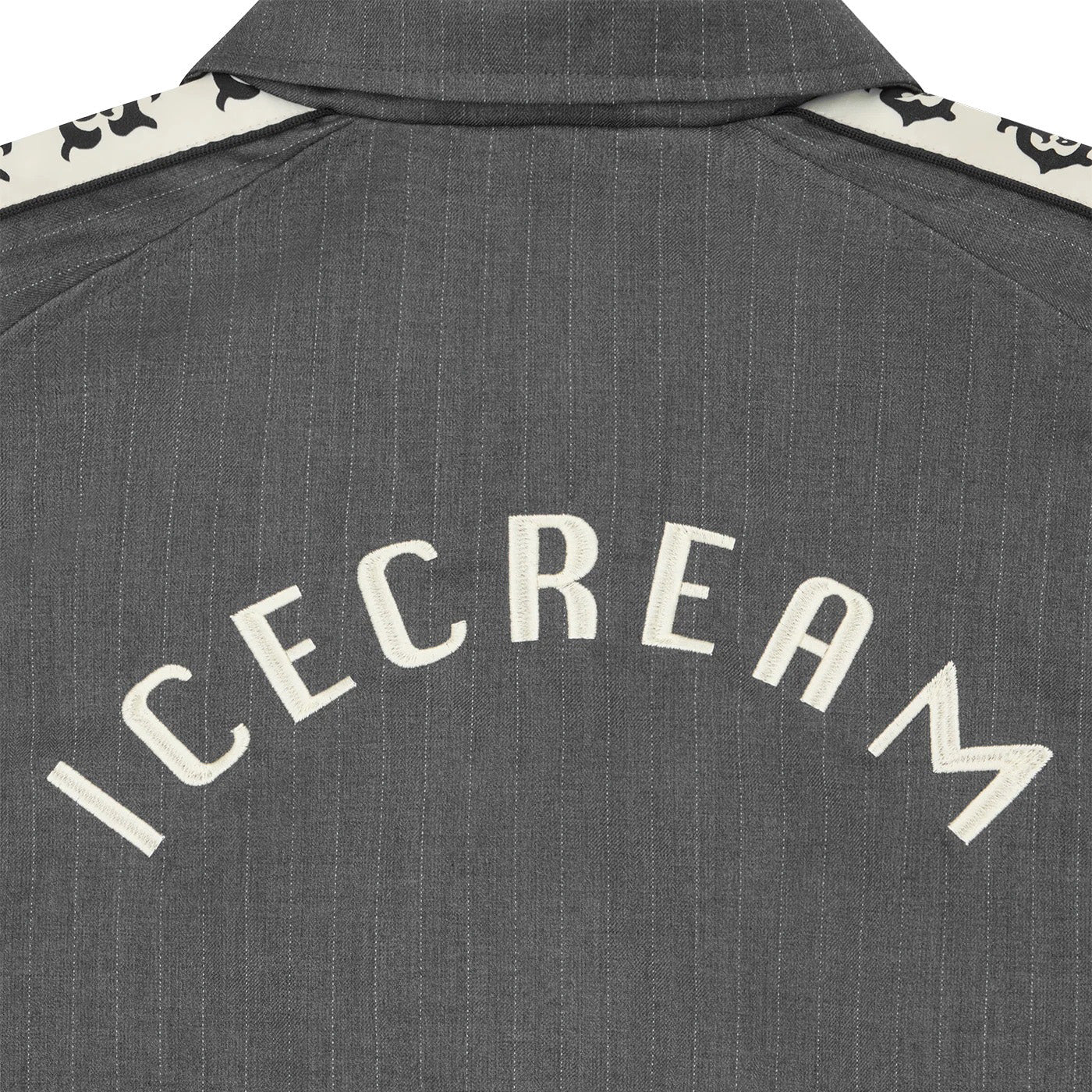 Team IC Pinstripe Track Jacket - Grey
