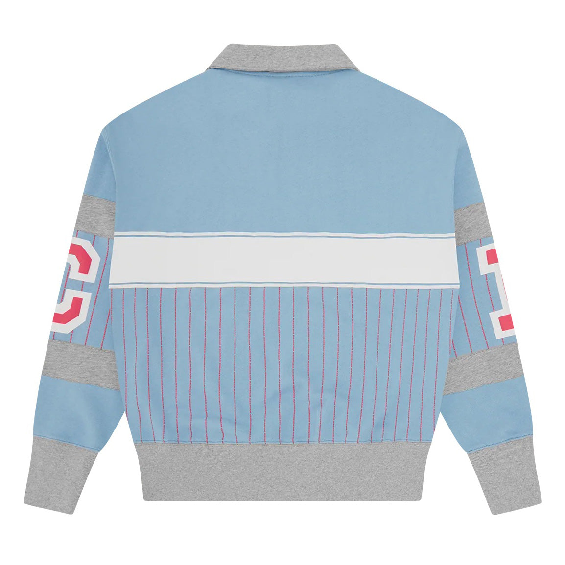 IC Cubs Collared Quarter Zip - Blue / Pink