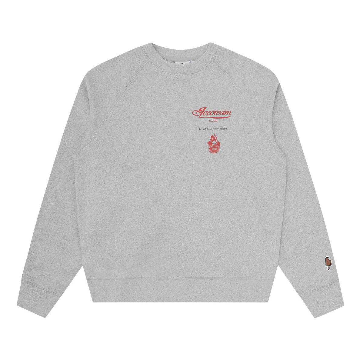 Parlor Crewneck - Heather Grey