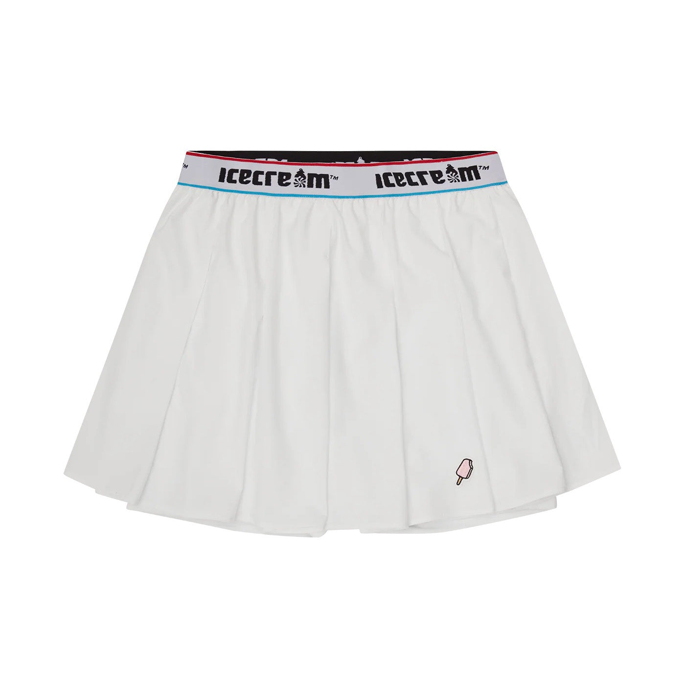 Soft Serve Pleated Skirt - White