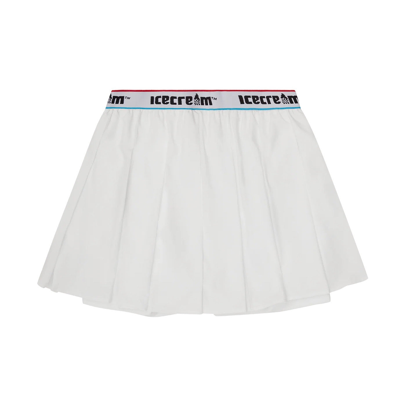 Soft Serve Pleated Skirt - White